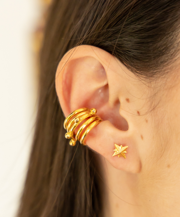 EARCUFF ESPIRAL GOLD