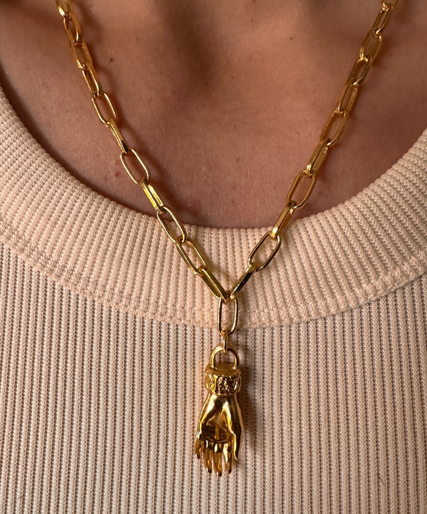 Cadena mano Gold